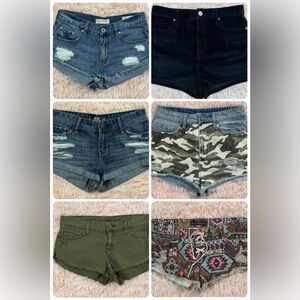 👖🛒 Denim Shorts Bundle size 27 (Set of 6)